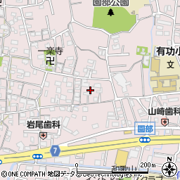 和歌山県和歌山市園部810周辺の地図