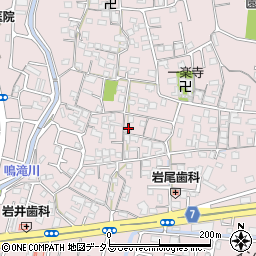 和歌山県和歌山市園部750周辺の地図