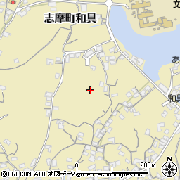 三重県志摩市志摩町和具周辺の地図