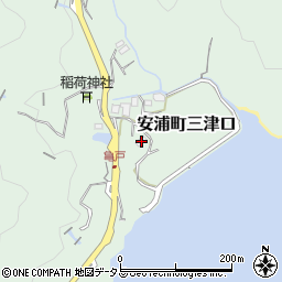 広島県呉市安浦町大字三津口2118周辺の地図
