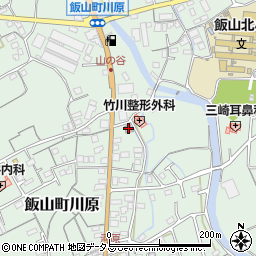 飯山郵便局周辺の地図