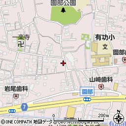 和歌山県和歌山市園部816周辺の地図