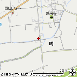 和歌山県紀の川市嶋188-4周辺の地図