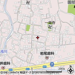 和歌山県和歌山市園部746周辺の地図
