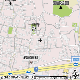 和歌山県和歌山市園部786周辺の地図