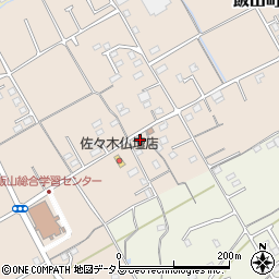 香川県丸亀市飯山町西坂元383周辺の地図