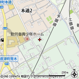 中讃リフォーム周辺の地図