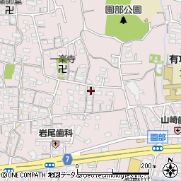 和歌山県和歌山市園部802周辺の地図