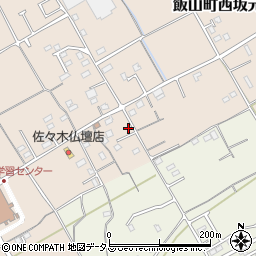 香川県丸亀市飯山町西坂元395周辺の地図