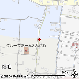 和歌山県岩出市畑毛2周辺の地図