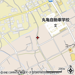 香川県丸亀市飯山町西坂元596周辺の地図