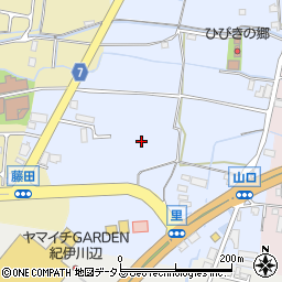 和歌山県和歌山市里76周辺の地図