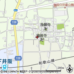 和歌山県紀の川市東国分871周辺の地図