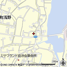 香川県高松市香川町浅野456周辺の地図