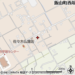 香川県丸亀市飯山町西坂元393周辺の地図