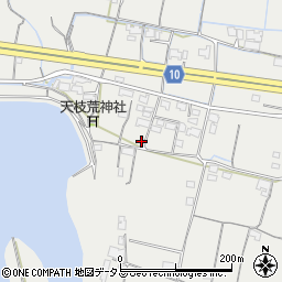 香川県木田郡三木町田中1059周辺の地図