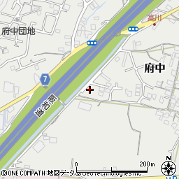 和歌山県和歌山市府中581周辺の地図