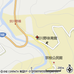 奈良県五條市西吉野町宗川野53周辺の地図