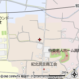 和歌山県紀の川市黒土211周辺の地図