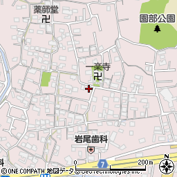 和歌山県和歌山市園部761周辺の地図