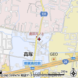 和歌山県岩出市高塚178周辺の地図