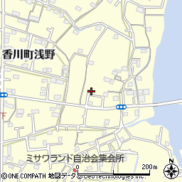香川県高松市香川町浅野476周辺の地図