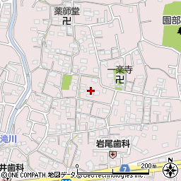 和歌山県和歌山市園部752周辺の地図