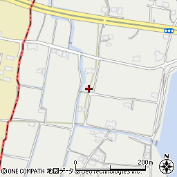 香川県木田郡三木町田中1647周辺の地図