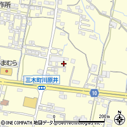 香川県木田郡三木町下高岡2211周辺の地図
