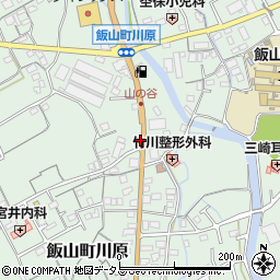 香川県丸亀市飯山町川原821-7周辺の地図