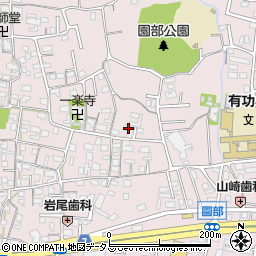 和歌山県和歌山市園部809周辺の地図