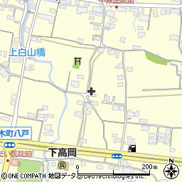 香川県木田郡三木町下高岡1103周辺の地図