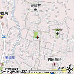 和歌山県和歌山市園部681周辺の地図