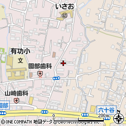 和歌山県和歌山市園部1504周辺の地図