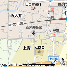 和歌山県紀の川市西大井55-1周辺の地図