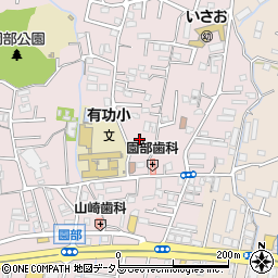 和歌山県和歌山市園部1470周辺の地図