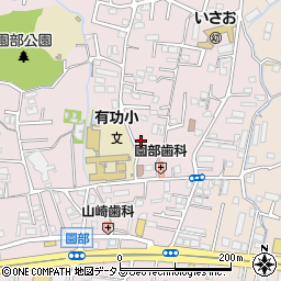 和歌山県和歌山市園部1472周辺の地図
