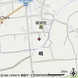 和歌山県紀の川市嶋195-3周辺の地図
