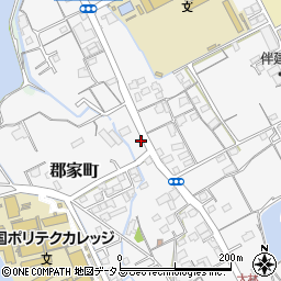 香川県丸亀市郡家町3600周辺の地図