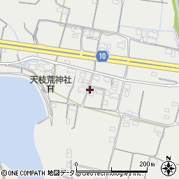 香川県木田郡三木町田中1067周辺の地図