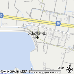 香川県木田郡三木町田中1046周辺の地図