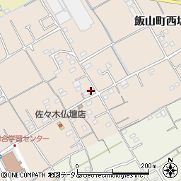 香川県丸亀市飯山町西坂元416周辺の地図