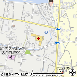 ＤＣＭ香川店周辺の地図