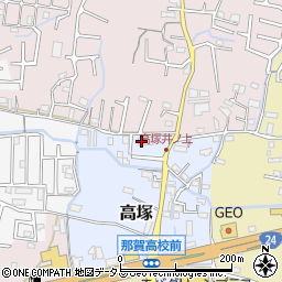 和歌山県岩出市高塚176周辺の地図