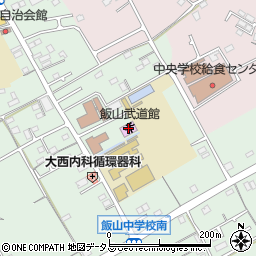 飯山武道館周辺の地図