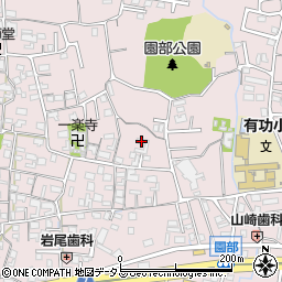 和歌山県和歌山市園部821周辺の地図