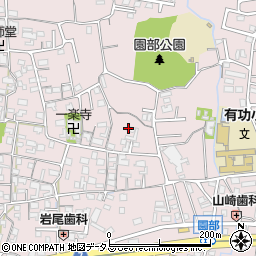 和歌山県和歌山市園部808周辺の地図