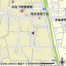 香川県さぬき市寒川町石田西1804周辺の地図