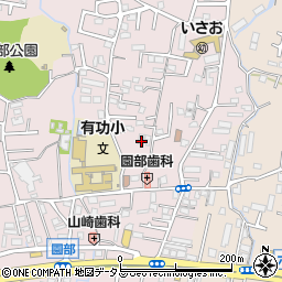 和歌山県和歌山市園部1467周辺の地図