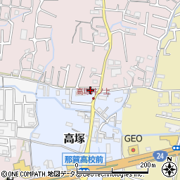 和歌山県岩出市高塚177-8周辺の地図